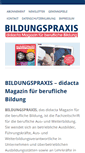 Mobile Screenshot of bildungspraxis.de